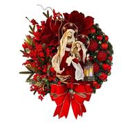 Crea un'atmosfera festiva con ornamento per scale natalizie e ghirlanda a goccia