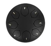 Crea un'atmosfera rilassante con un tamburo for pioggia da 6 pollici, realizzato for resistere alla prova del tempo(Black)