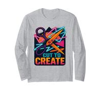 Crea un'opera d'Arte con Le Forbici Tagliata per Gli Amanti Maglia a Manica