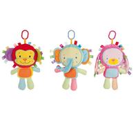 Creaciones Llopis Baby Funny 35 cm 4 animali, multicolore, 25347