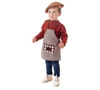 Creaciones Llopis Costume da castagnero Efren, grembiule e berretto per bambino (7-9 anni), 3673-3