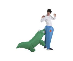 Creaciones Llopis Costume Gonfiabile Di Dino Morde Il Culo