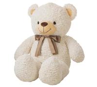 Creaciones Llopis Orso e cane di peluche gigante, 140 cm, animali di peluche grandi, vari modelli e colori (orso Co-Co beige)