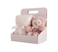 Creaciones Llopis Uomo Doppio Viso 75 X75+ Scatola Gufo Teddy 25 Cm