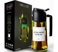 CREADY Spruzzino Olio per Friggitrice Aria 470 ml | Bottiglia Dosatore Olio 2 in 1