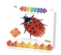 CreativaMente- Creagami Coccinella Gioco di Creativita Origami Modulari, Multicolore, 701