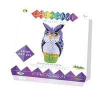 CreativaMente Creagami Gufo Anime - Gioco di creatività Origami modulari Multicolore 732