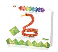 CreativaMente- Creagami-Serpente-Gioco in Scatola, Multicolore, 761