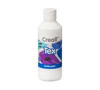 Creall Havo24034 - Flacone di vernice per tessuti, 250 ml, 14 pezzi, colore: Bianco