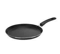 Crealys 506660 - Padella per Crepe in Alluminio Scuro, 24 cm, Colore: Nero/Grigio