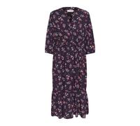 Cream - Abito Rosa e Blu Fiori - - Dresses - Donna - Nero - S