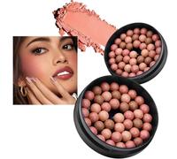 Cream Blush - Lightweight Roller Ball Applicator, Face Makeup for Under Eye Brightening, Cheek Sculpting, Highlighting, Contouring, Cosmetic Accessory for Special Occasions and Evening Elegance