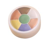 Cream Concealer Foundation Palette - Base di trucco, Face Corrector | Kit di evidenziazione della copertura completa, contorno nastro per trucco per i cerchi scuri Redness Sculpting Beauty Artist Cosm