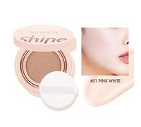 Cream Conferente Brugito Baseup Base Long Luting Compact Con Soffio Per Pelle Invecchiata Piena Copertura Impermeabile Naturale Naturale
