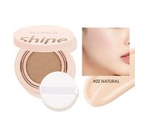 Cream Conferente Brugito Baseup Base Long Luting Compact Con Soffio Per Pelle Invecchiata Piena Copertura Impermeabile Naturale Naturale