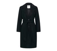 Cream - Elegante Cappotto Classico in Pitch Black - - Coats - Donna - Nero - 3XL