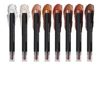 Cream Eyeshadow, Eyeshadow Stick Set, 5.0in Highlighter Shimmer Liner, Smooth Application Formula, Long Lasting Color Finish for Women, Girls, Holiday, Makeup, Beauty Use