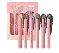 Cream Eyeshadow Stick, Eye Brightener Pencil, Smooth Blendable Formula, Long-Lasting Highlight Effect, Effortless Blending, Easy Application, for Women Girls Everyday Makeup Use
