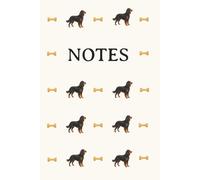 Cream Gordon Setter Notebook: Dog Breed, Dog Lover, Notes, Exercise Book, Composition Notebook, Journal, Gift, Birthday, Christmas, 6x9, 120 pages