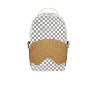 Cream Henny Quilt Puff Backpack Sprayground