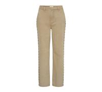 Cream - Pantaloni dritti - - Trousers - Donna - Beige - 2XL L32