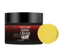 Cream Riparazione Fari | Pasta Lucidante Rimuovi Macchie per Ottiche Auto | Ripristinatore per Vetri Resina Autoveicoli Detailing Paraurti Fanali Posteriori