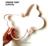 Cream Tart Stampo Maxi Farfalla Butterfly Cookie Cutter Formine Biscotti 28cm