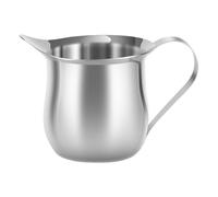 Creamer Pitcher, Acciaio inossidabile Milk Jug, Per Spout Mini Container, Sleek Dishwasher Safe Design, Versatile for Coffee Bar Tea Counter Kitchen Breakfast Sauce Serving 2.05x2.48x1.57 Inches