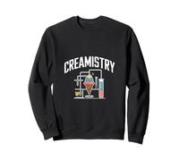 Creamistry Ice Cream Divertente Chimica Chimica Scienza Felpa