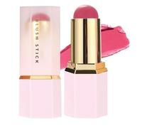 Creamo Blush per Guance,Formula Impermeabile Idratante alla Pesca | Highlight Viso Naturale a Lunga Durata per Pelle Secca Mista Grassa Zigomi Arcata Sopracciglia Labbra Compleanni