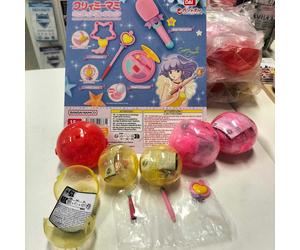 Creamy Mami gashapon Set compact - microfono - bacchette - originali BANDAI