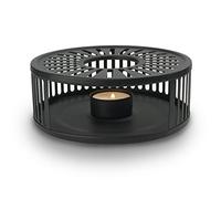 Creano Scaldavivande in Acciaio Inox con Portacandele per Teiere e Tazze Elegante Stabile Non Fa Rumore Adatto a Tutte Le Teiere - Regalo Perfetto Donna Uomo Natale Pasqua
