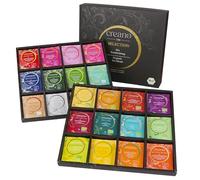 Creano Set Regalo Speciale - "World of Tea" - Bio Tisane e tè Set regalo - 72 bustine di tè in 24 varietà diverse - 144 g - NOVITÀ 2025*