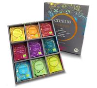 Creano Set Regalo Tisana Biologica 27 Bustine di Tè alle Erbe in 9 Varietà