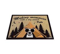 Creare Ricordi Con Il Mio Cane Preferito Jack Russell Terrier Con Occhiali Da Sole E Tenda Da Tappetini Porta Dingresso Confortevole Tappeto Ingresso Casa Antisporco Tappeti D'Ingresso 40X60Cm