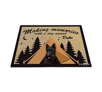 Creare Ricordi Con Il Mio Cucciolo Di Cane Preferito Wheaton Terrier, Happy Camper Tent Tappeto Ingresso Casa Resistente Tappeti D'Ingresso Antisporco Tappetino Da Bagno Per Interno 40X60Cm