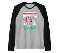 Creare Ricordi con La Mia Migliore Amica Amicizia Amici Maglia con Maniche Raglan