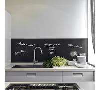 CREARREDA Pannello Paraschizzi Cucina Adesivo da Parete Facile da Applicare Lavagna 260 x 60 cm 100% Made in Italy, Ignifugo e Resistente all'Acqua Paraspruzzi Lavandino in PVC