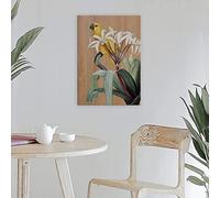 CREARREDA Quadro Moderno in Legno per Soggiorno - Made in Italy - Decorazione e Stampa su Legno per Arredo Casa
