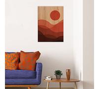CREARREDA Quadro Moderno in Legno Quadro Moderno Soggiorno Made in Italy Decorazione in Legno Stampa su Legno per Arredo Casa Decorazione in legno