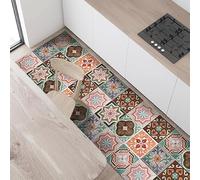 CREARREDA Tappeto Cucina in Vinile Antiscivolo e Lavabile Runner Multiuso Resistente all'usura Passatoia Cucina Antimacchia Adatto da tenere sotto il Lavandino e Fornelli Stampa Made in Italy 100%