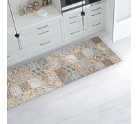 CREARREDA Tappeto Cucina in Vinile Antiscivolo e Lavabile Runner Multiuso Resistente all'usura Passatoia Cucina Antimacchia Adatto da tenere sotto il Lavandino e Fornelli Stampa Made in Italy 100%