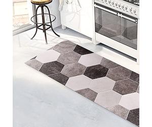 CREARREDA Tappeto Cucina in Vinile Antiscivolo e Lavabile Runner Multiuso Resistente all'usura Passatoia Cucina Antimacchia Adatto da tenere sotto il Lavandino e Fornelli Stampa Made in Italy 100%