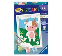 CreArt, Dipingere con i Numeri Bambini - Mucca Carina