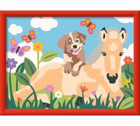 CreArt, Dipingere con i Numeri Bambini - Puledro e Cucciolo