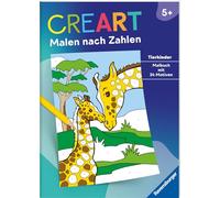 CreArt Malen nach Zahlen ab 5: Tierkinder