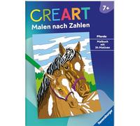 CreArt Malen nach Zahlen ab 7: Pferde