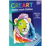 CreArt Malen nach Zahlen ab 7: Wilde Tiere