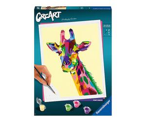 CREART RAVENSBURGER 289936 Dipingi con i Numeri - Giraffa