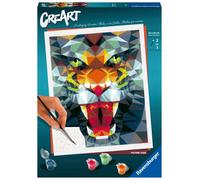 CreArt Tigre a poligoni